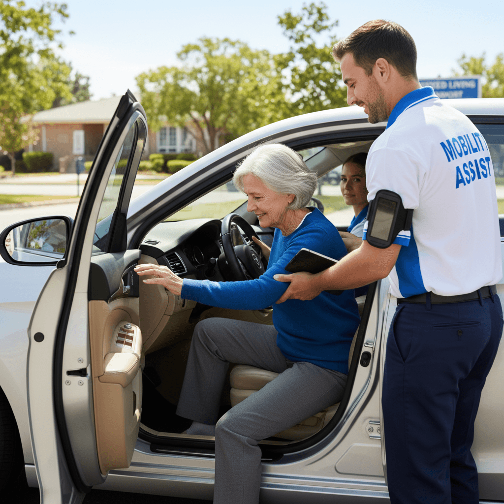 Safe transportation assistance for mobility-limited individuals